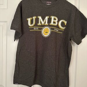 UMBC Retrievers JanSport Gray T-Shirt, Size Large
